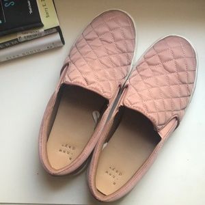 Pink Slip On Shoes